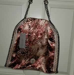 NWT Jennifer Lopez Gloria Chain Laced Tote